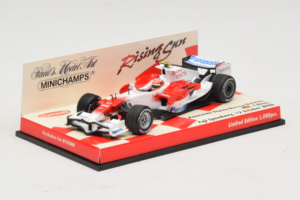Panasonic Toyota Racing TF108 T. Glock F1 Showcar 2008 Minichamps 1:43 403080082 Metall — Bild 2 von 5