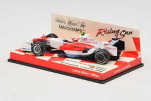 Panasonic Toyota Racing TF108 T. Glock F1 Showcar 2008 Minichamps 1:43 403080082 Metall — Bild 3 von 5