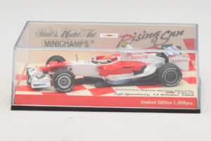 Panasonic Toyota Racing TF108 T. Glock F1 Showcar 2008 Minichamps 1:43 403080082 Metall — Bild 5 von 5
