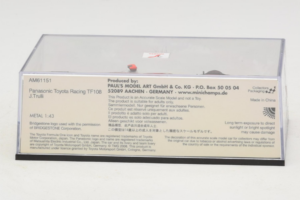 Toyota TF108 #12 J. Trulli Panasonic Toyota Racing F1 2008 Minichamps 1:43 AM61151 Metall — Bild 5 von 6