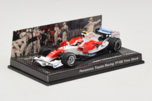 Toyota TF108 #17 T. Glock Panasonic Toyota Racing F1 2008 Minichamps 1:43 AM61152 Metall — Bild 2 von 6