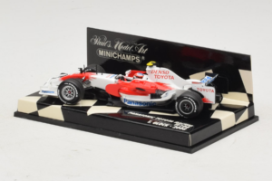 Toyota TF108 #11 T. Glock Panasonic Toyota Racing F1 2008 Minichamps 1:43 400080012 Metall — Bild 3 von 5