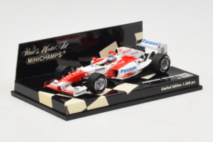 Toyota TF104 Panasonic #16 R. Zonta Panasonic Toyota Racing 2004 Minichamps 1:43 400040116 Metall — Bild 2 von 5