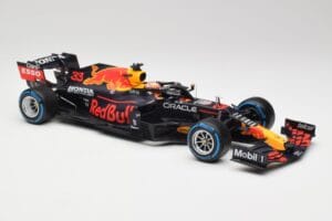 Red Bull Racing Honda RB16B #33 M. Verstappen Turkish GP 2nd Place 2021 Minichamps 1:18 110211633 Metall — Bild 4 von 7