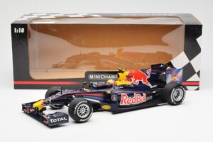 Red Bull RB6 #7 M. Webber Red Bull Racing Showcar 2010 Minichamps 1:18 150100076-R1 Metall — Bild 6 von 6