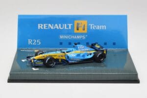 Renault R25 #1 F. Alonso F1 World Champion 2005 Minichamps 1:43 403050105 Metall
