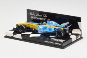 Renault R25 F. Alonso F1 World Champion Showcar 2005 Minichamps 1:43 400050075 Metall — Bild 2 von 5
