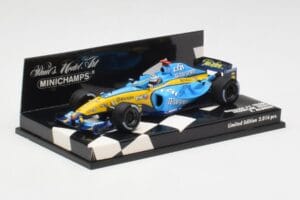 Renault R25 F. Alonso F1 World Champion Showcar 2005 Minichamps 1:43 400050075 Metall — Bild 3 von 5