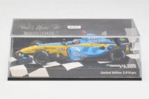 Renault R25 F. Alonso F1 World Champion Showcar 2005 Minichamps 1:43 400050075 Metall — Bild 4 von 5