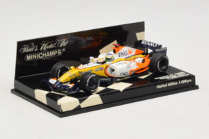 Renault R27 #3 G. Fisichella Renault F1 Team Showcar 2007 Minichamps 1:43 400070073 Metall — Bild 2 von 5