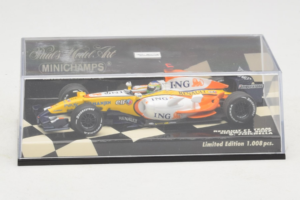 Renault R27 #3 G. Fisichella Renault F1 Team Showcar 2007 Minichamps 1:43 400070073 Metall — Bild 4 von 5