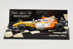 Renault R27 #4 H. Kovalainen Renault F1 Team Showcar 2007 Minichamps 1:43 400070074 Metall