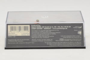 Renault R27 #4 H. Kovalainen Renault F1 Team Showcar 2007 Minichamps 1:43 400070074 Metall — Bild 5 von 5
