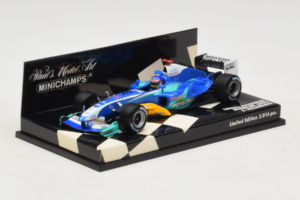 Sauber C24 Petronas #11 J. Villeneuve Sauber Petronas F1 Team Showcar 2005 Minichamps 1:43 400050081 Metall — Bild 2 von 5