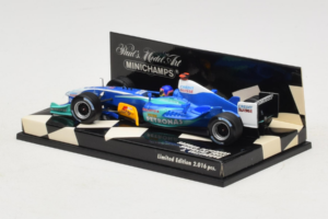 Sauber C24 Petronas #11 J. Villeneuve Sauber Petronas F1 Team Showcar 2005 Minichamps 1:43 400050081 Metall — Bild 3 von 5