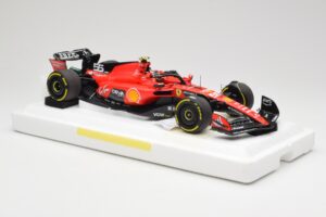 Scuderia Ferrari SF-23 #55 C. Sainz Belgian GP 2023 BBR 1:18 BBR231855C Metall — Bild 4 von 7