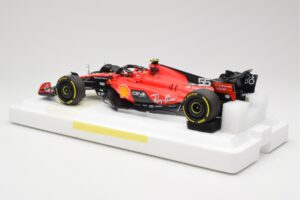 Scuderia Ferrari SF-23 #55 C. Sainz Belgian GP 2023 BBR 1:18 BBR231855C Metall — Bild 5 von 7