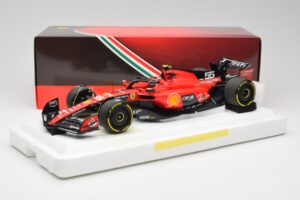Scuderia Ferrari SF-23 #55 C. Sainz Belgian GP 2023 BBR 1:18 BBR231855C Metall — Bild 7 von 7