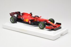 Scuderia Ferrari SF21 #16 C. Leclerc Emilia Romagna GP 2021 BBR 1:18 BBR211816 Metall — Bild 4 von 7