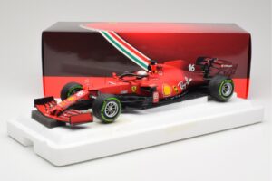 Scuderia Ferrari SF21 #16 C. Leclerc Emilia Romagna GP 2021 BBR 1:18 BBR211816 Metall — Bild 7 von 7