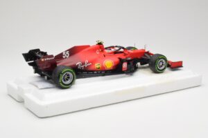 Scuderia Ferrari SF21 #55 C. Sainz Emilia Romagna GP 2021 BBR 1:18 BBR211855 Metall — Bild 2 von 7