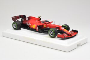 Scuderia Ferrari SF21 #55 C. Sainz Emilia Romagna GP 2021 BBR 1:18 BBR211855 Metall — Bild 4 von 7