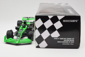 Stake F1 Team Kick Sauber C44 #77 V. Bottas Emilia Romagna GP 2024 Minichamps 1:18 147240177 Metall — Bild 6 von 7