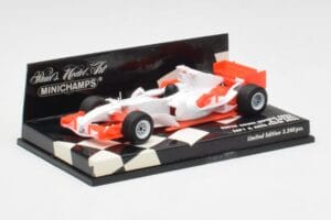 Super Aguri SA06 A. Suzuki F1 2006 Minichamps 1:43 400060224 Metall — Bild 3 von 5