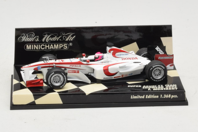 Super Aguri F. Montagny Showcar F1 2006 Minichamps 1:43 400060193 Metall
