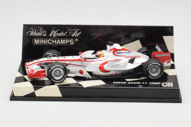 Super Aguri SA05 #23 Y. Ide F1 2006 Minichamps 1:43 400060023 Metall