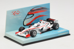Super Aguri SA05 Honda #22 T. Sato 1st GP Bahrain 2006 Minichamps 1:43 518064322 Metall — Bild 2 von 5