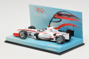Super Aguri SA05 Honda #22 T. Sato 1st GP Bahrain 2006 Minichamps 1:43 518064322 Metall — Bild 3 von 5