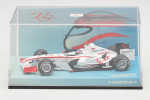 Super Aguri SA05 Honda #22 T. Sato 1st GP Bahrain 2006 Minichamps 1:43 518064322 Metall — Bild 4 von 5