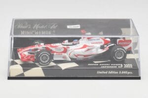 Super Aguri Honda SA06 #22 T. Sato Japanese GP 2006 Minichamps 1:43 400060122 Metall — Bild 5 von 5
