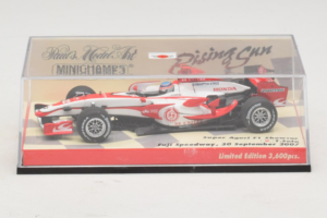 Super Aguri SA07 T. Sato F1 Showcar 2007 Minichamps 1:43 403080092 Metall — Bild 5 von 5