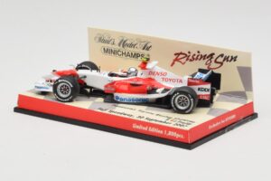 Toyota TF107 #12 J. Trulli Showcar 2007 Minichamps 1:43 403070082 Metall — Bild 3 von 5