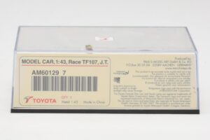 Toyota TF108 Showcar J. Trulli 2008 Minichamps 1:43 AM601297 Metall — Bild 4 von 5