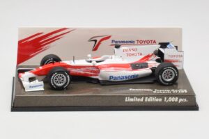 Toyota TF109 Panasonic Toyota Racing #9 J. Trulli F1 2009 Minichamps 1:43 AM621323 Metall