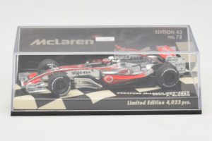 McLaren MP4-22 Mercedes #1 F. Alonso Vodafone McLaren Showcar F1 2007 Minichamps 1:43 530074371 Metall — Bild 4 von 5