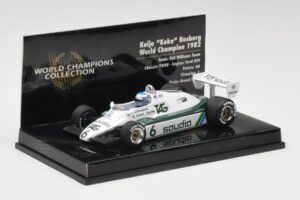 Williams FW08 #6 K. Rosberg F1 World Champion 1982 Minichamps 1:43 436820106 Metall — Bild 3 von 4