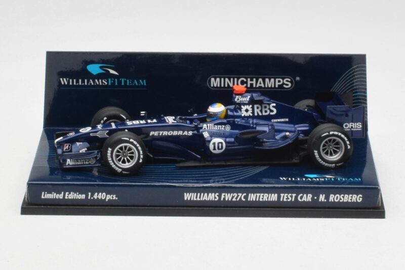 Williams FW27C N. Rosberg F1 Test 2005 Minichamps 1:43 400050110 Metall