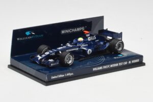Williams FW27C BMW #7 M. Webber Test Car F1 2005 Minichamps 1:43 400050109 Metall — Bild 2 von 5