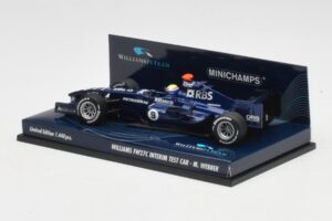 Williams FW27C BMW #7 M. Webber Test Car F1 2005 Minichamps 1:43 400050109 Metall — Bild 3 von 5