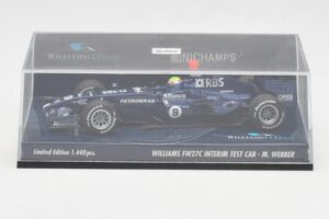 Williams FW27C BMW #7 M. Webber Test Car F1 2005 Minichamps 1:43 400050109 Metall — Bild 5 von 5