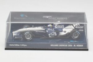 Williams FW28 M. Webber Showcar F1 2006 Minichamps 1:43 400060079 Metall — Bild 5 von 5