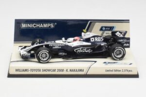Williams FW30 K. Nakajima F1 Showcar Version 1 2008 Minichamps 1:43 400080078 Metall