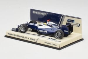 Williams FW31 N. Rosberg F1 Showcar 2009 Minichamps 1:43 400090086 Metall — Bild 3 von 4