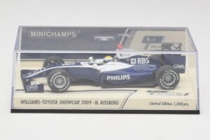 Williams FW31 N. Rosberg F1 Showcar 2009 Minichamps 1:43 400090086 Metall — Bild 4 von 4