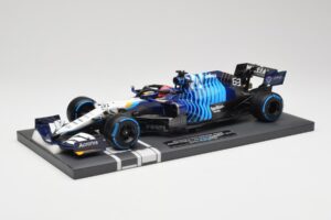 Williams FW43B Mercedes #63 G. Russell Belgian GP 2021 Minichamps 1:18 117211363 Resin — Bild 2 von 7