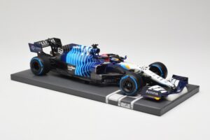 Williams FW43B Mercedes #63 G. Russell Belgian GP 2021 Minichamps 1:18 117211363 Resin — Bild 4 von 7